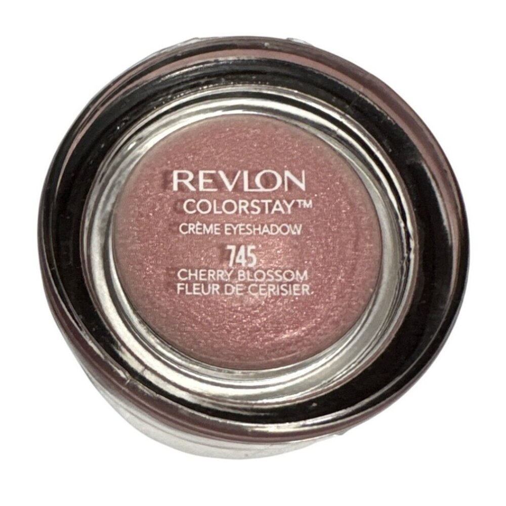 Revlon Colorstay Creme Eyeshadow 745 Cherry Blossom Built-In Brush Shimmer